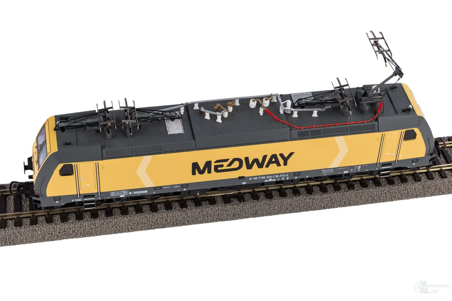 Piko 21632 - E-Lok BR 186 Medway Ep.VI H0/WS Sound
