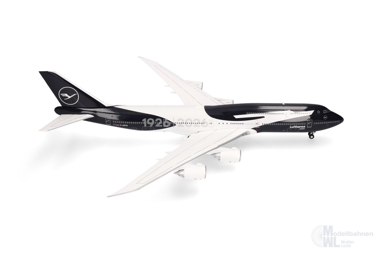 Herpa 574129 - Boeing 747-8 Lufthansa 100 Jahre 1:200