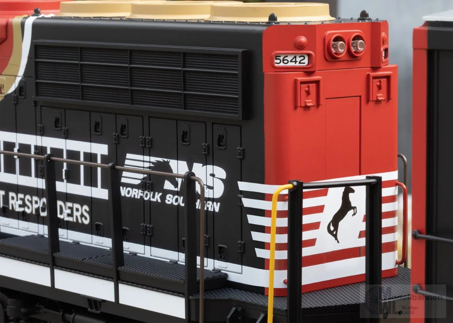 LGB 29911 - Feuerlösch Zug Norfolk & Southern Railroad Ep.VI Spur G 1:22,5 Sound