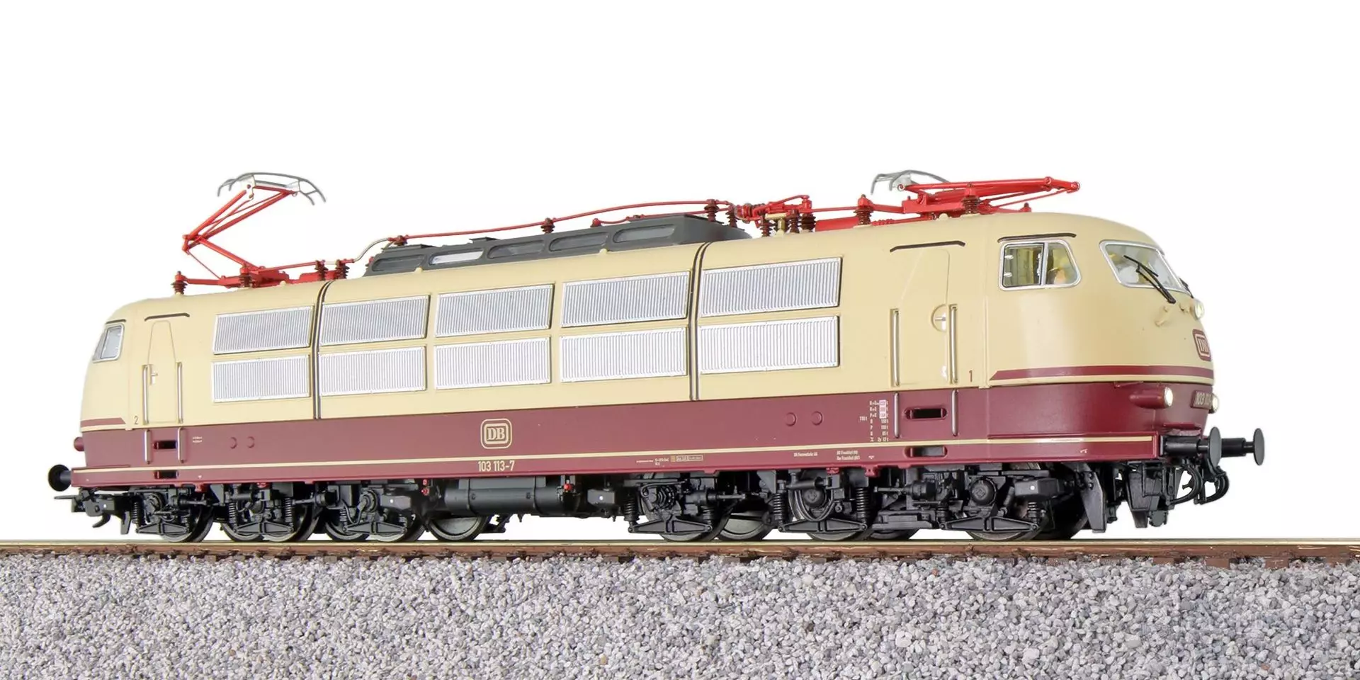 ESU 31176 - E-Lok BR 103 113 DB Ep.VI TEE Vorbildzustand um 2020 H0/GL/WS