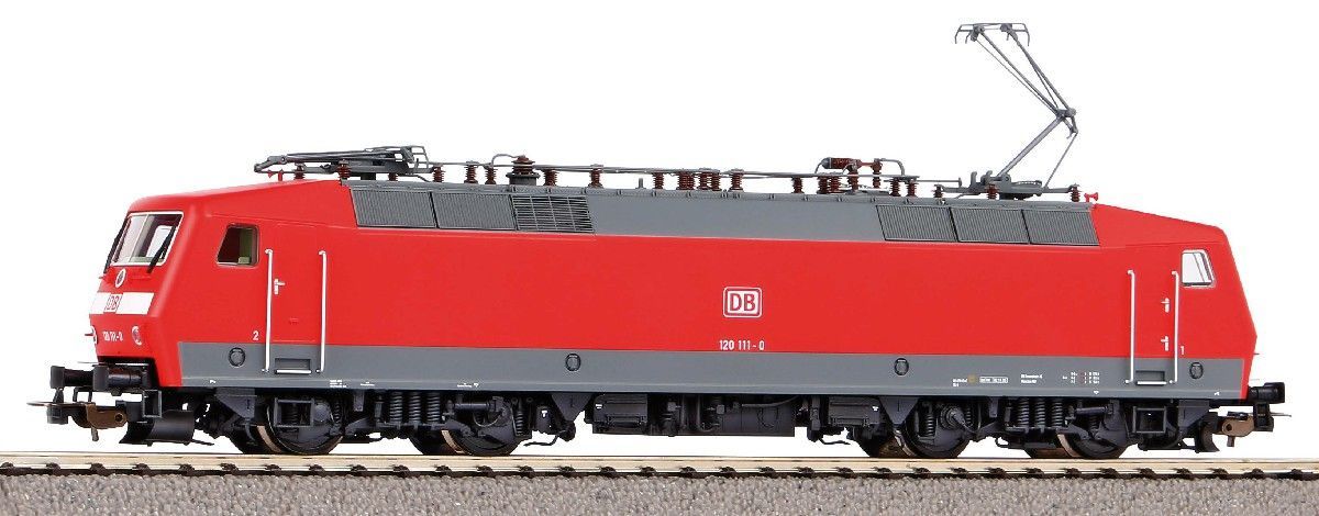 Piko 51325 - E-Lok BR 120 DB AG Ep.V verkehrsrot Ep.V + PluX22 Dec. H0/WS