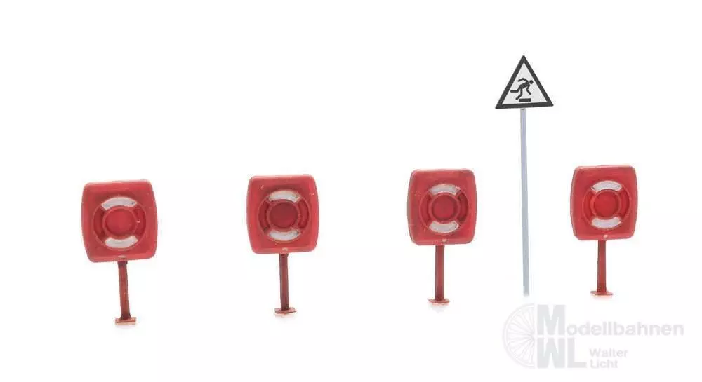 ARTITEC b.v. 387493 - Rettungsring im Kasten H0 1:87