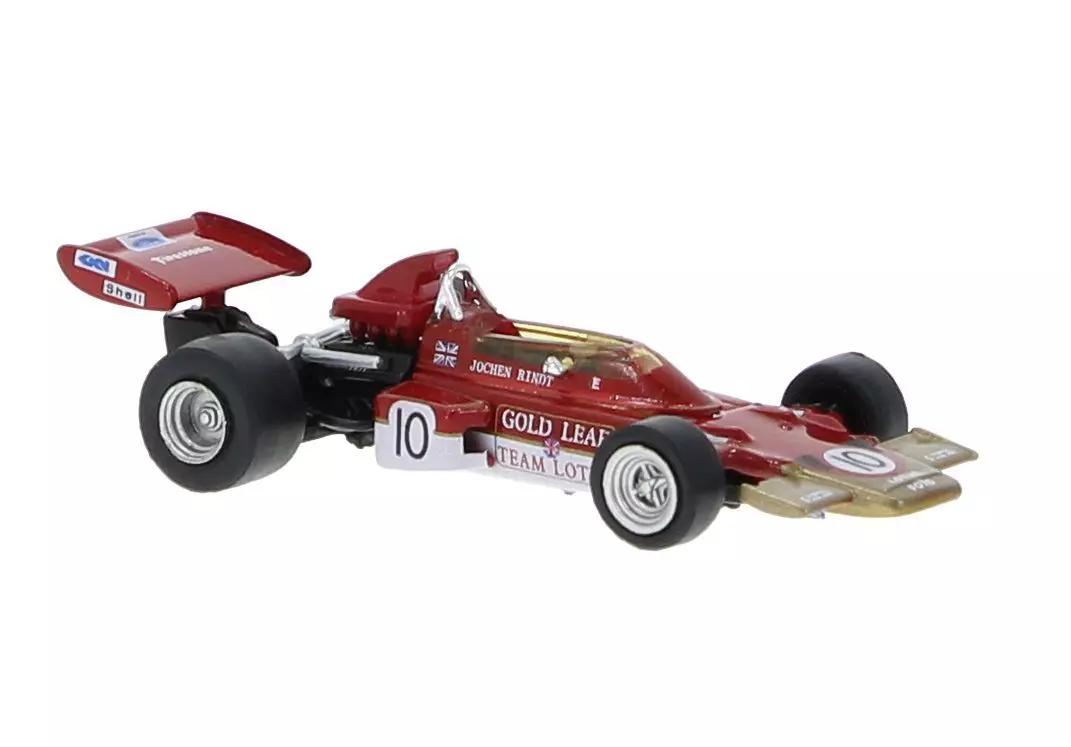 Brekina 22881 - Lotus 72d J.Rindt beim GP Holland 1970 H0 1:87