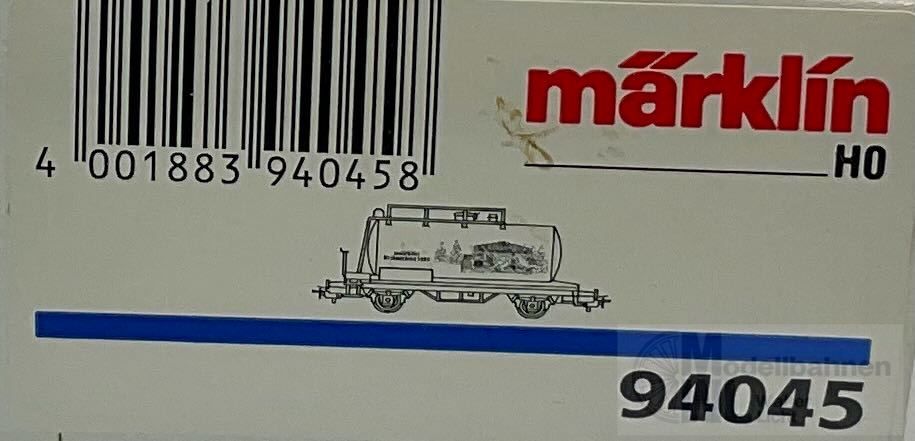 IMG_0411 Märklin 94045 - MÄRKLIN - Sonderwagen Kesselwagen Weihnachten 1998 H0/WS