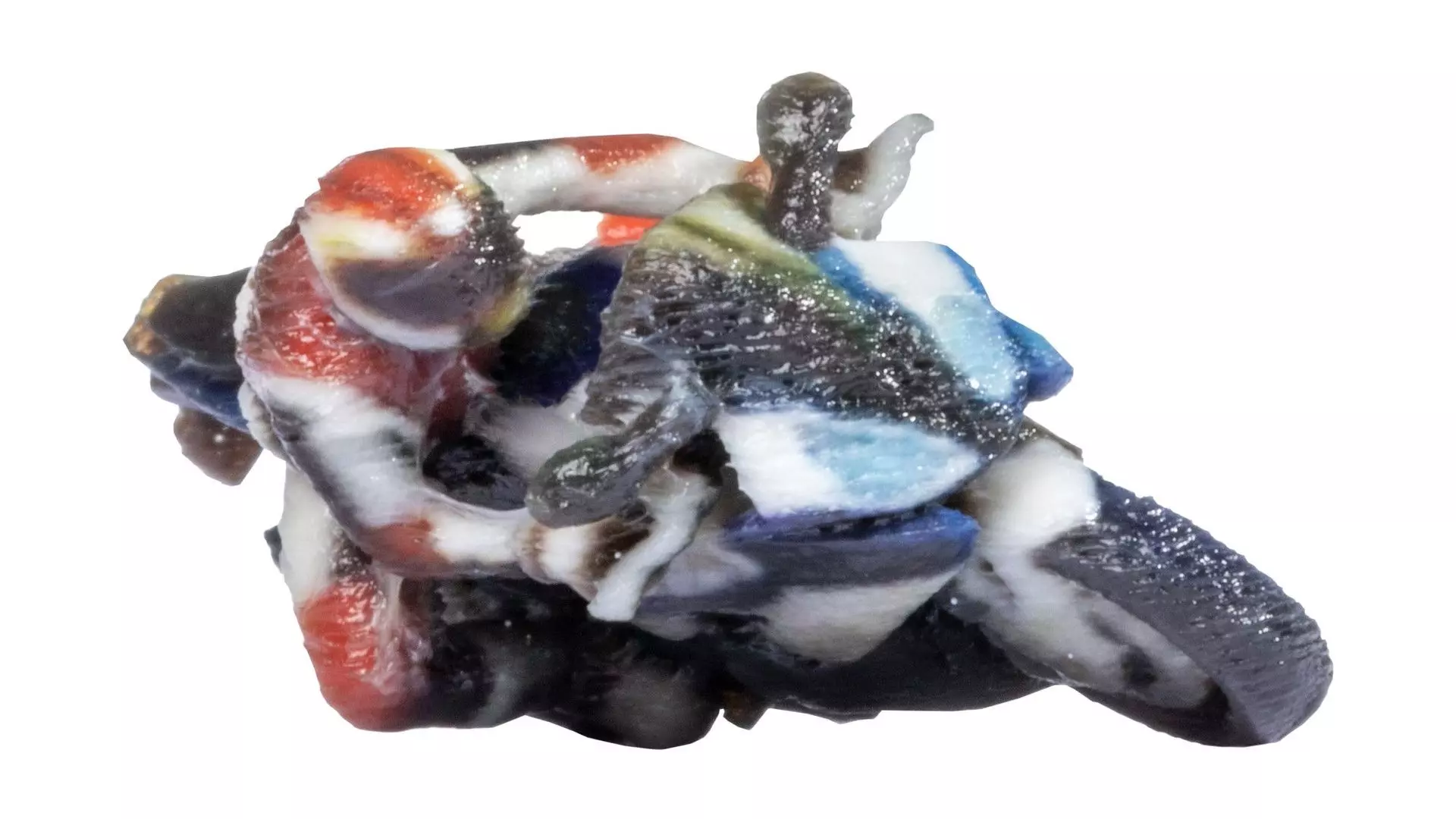 Noch 10902 - Sportmotorrad in Kurve fahrend H0 1:87