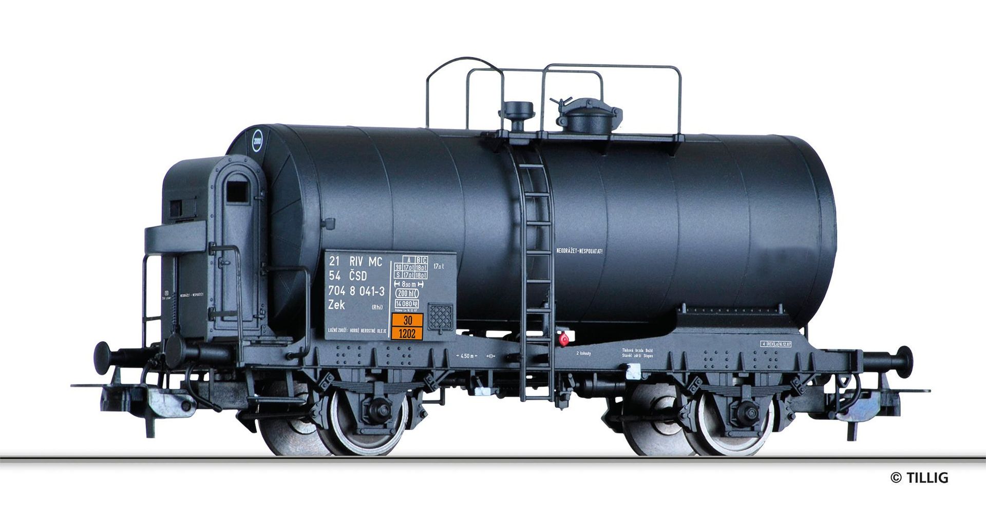 Tillig 77025 - Kesselwagen CSD Ep.IV Zek H0/GL