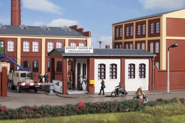 Auhagen 11434 - Pförtnerhaus 148 x 65 x 72 mm H0 1:87
