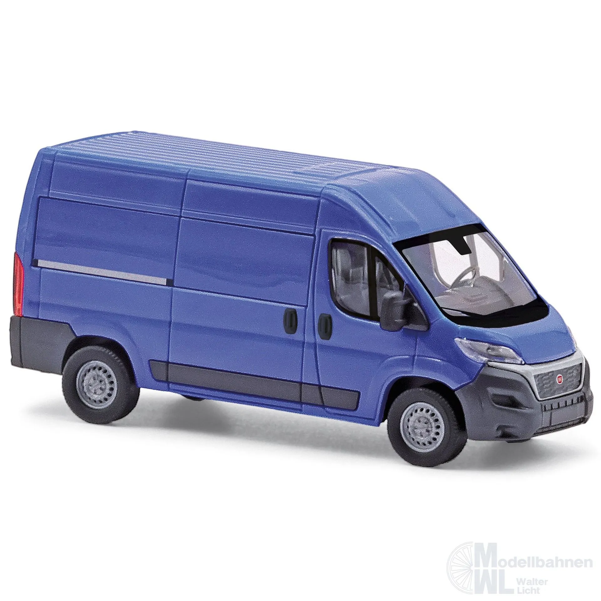 Busch 54603 - Fiat Ducato Kasten 2014 blau H0 1:87