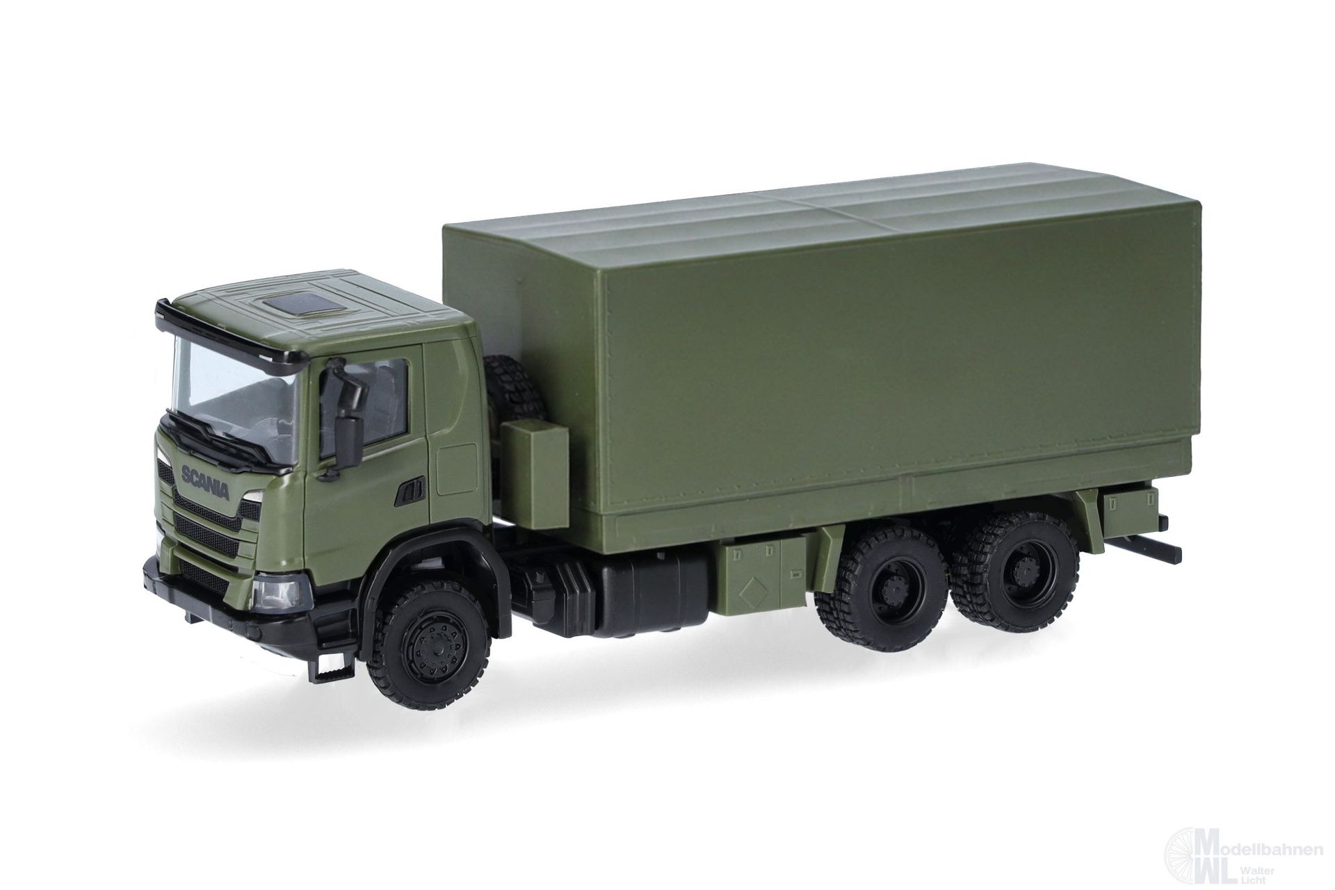 Herpa 747370 - Scania XT17 Pritsche-Plane LKW undekoriert H0 1:87