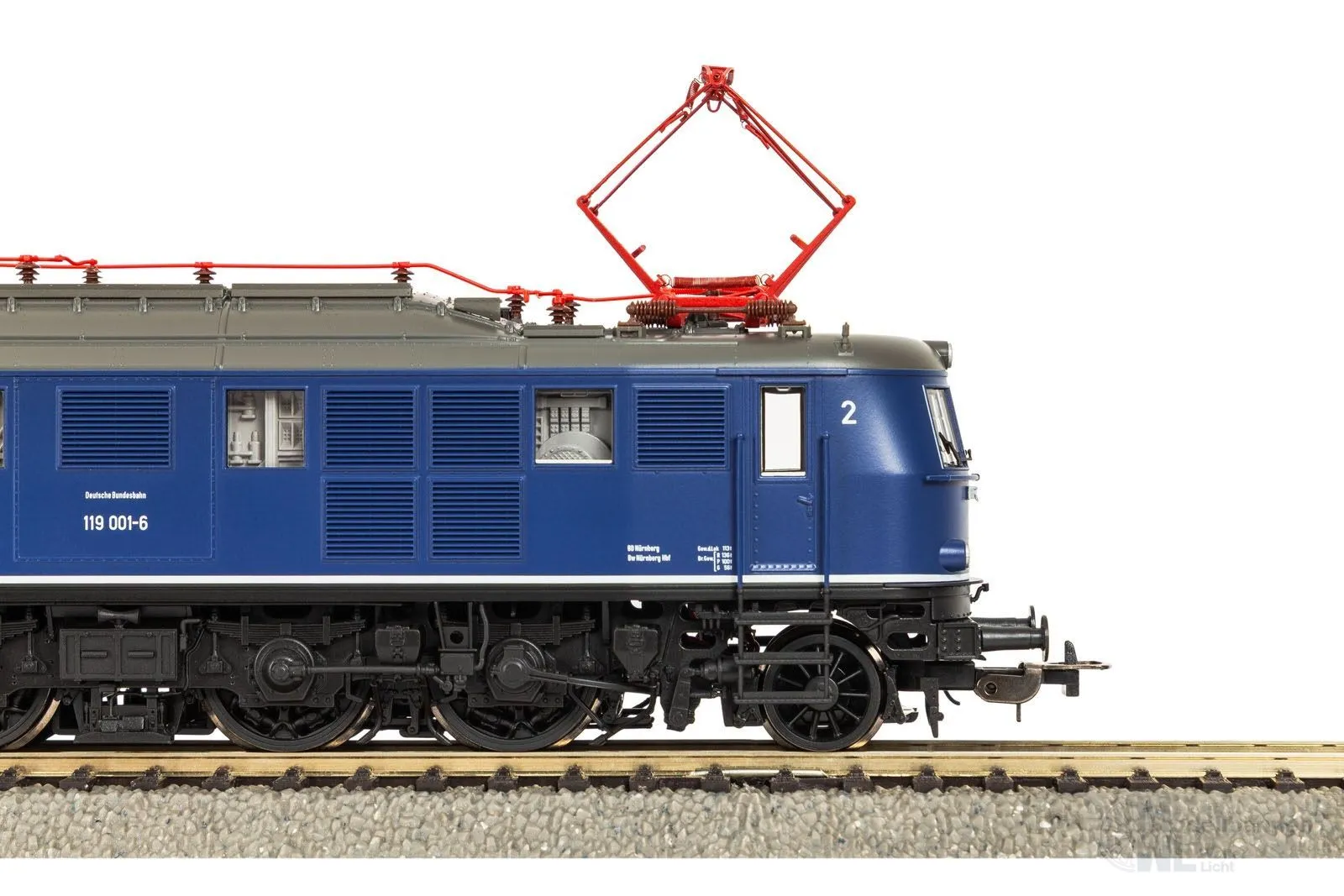 Piko 21063 - E-Lok BR 119 DB Ep.IV blau H0/WS Sound