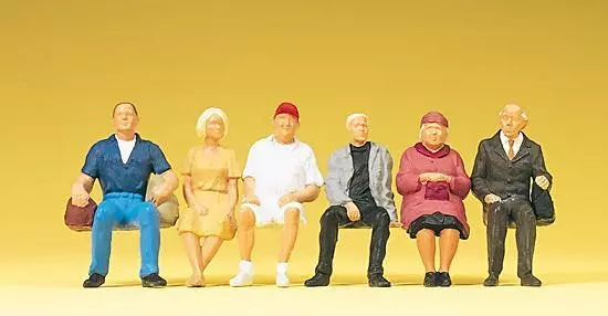 Preiser 65338 - Sitzende Reisende Spur 0