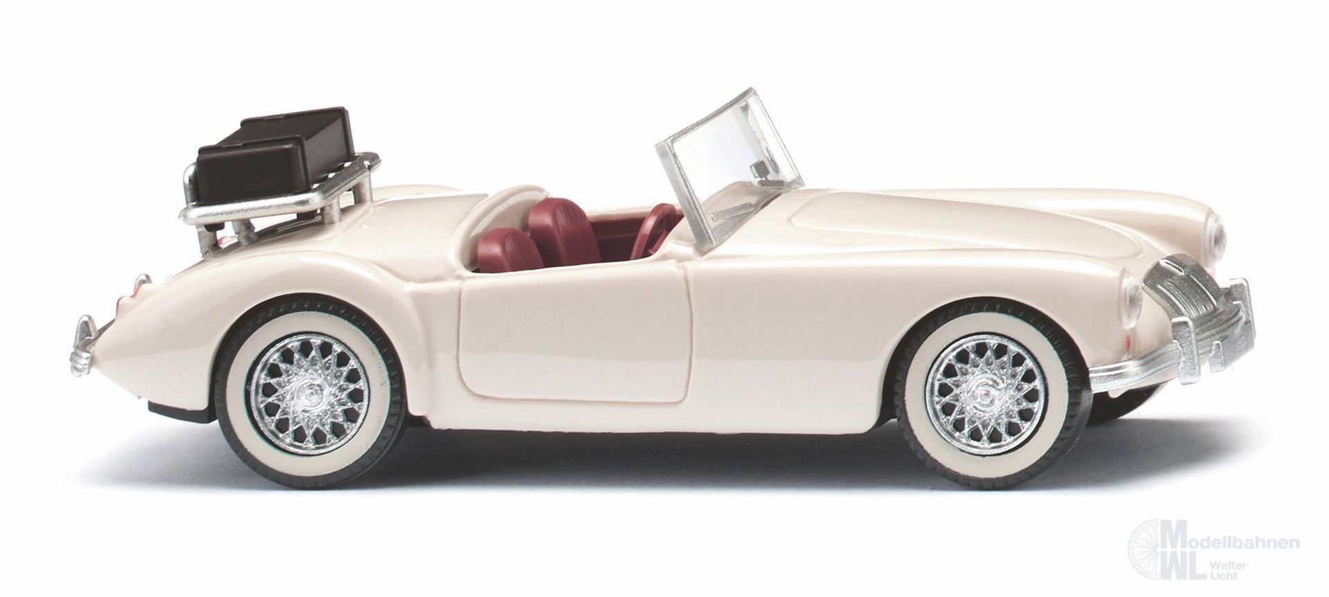 Wiking 081805 - MG A Roadster - perlweiß H0 1:87