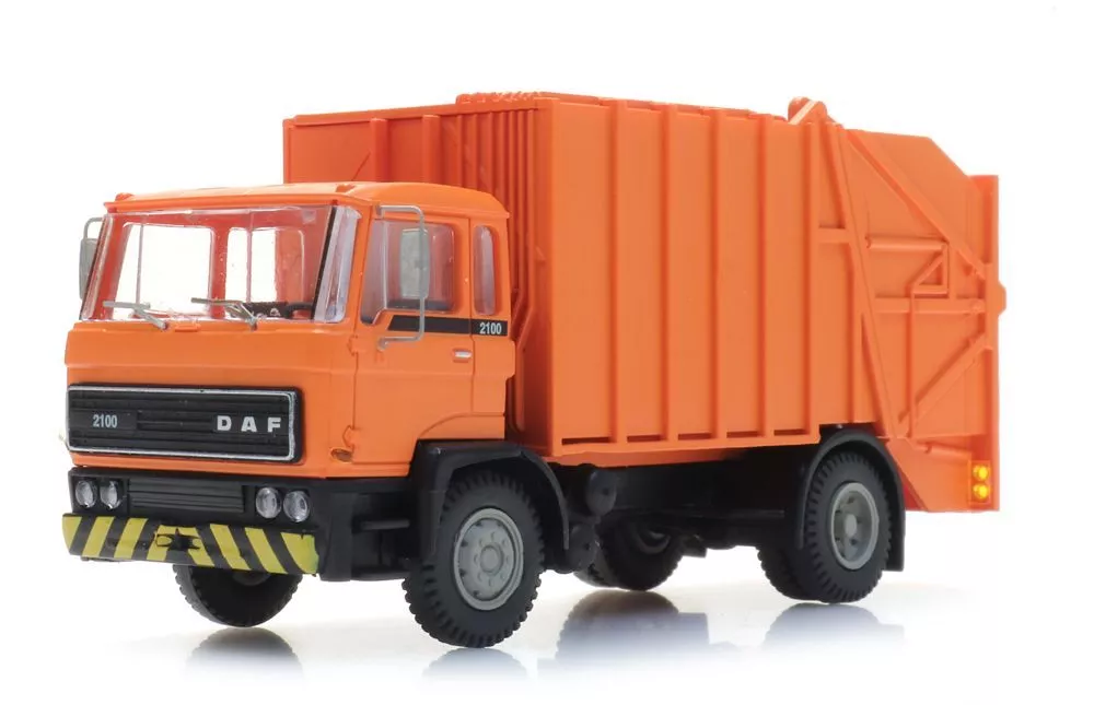 ARTITEC b.v. 487.052.13 - DAF Kipp-Fahrerhaus Kab B Müllwagen orange H0 1:87