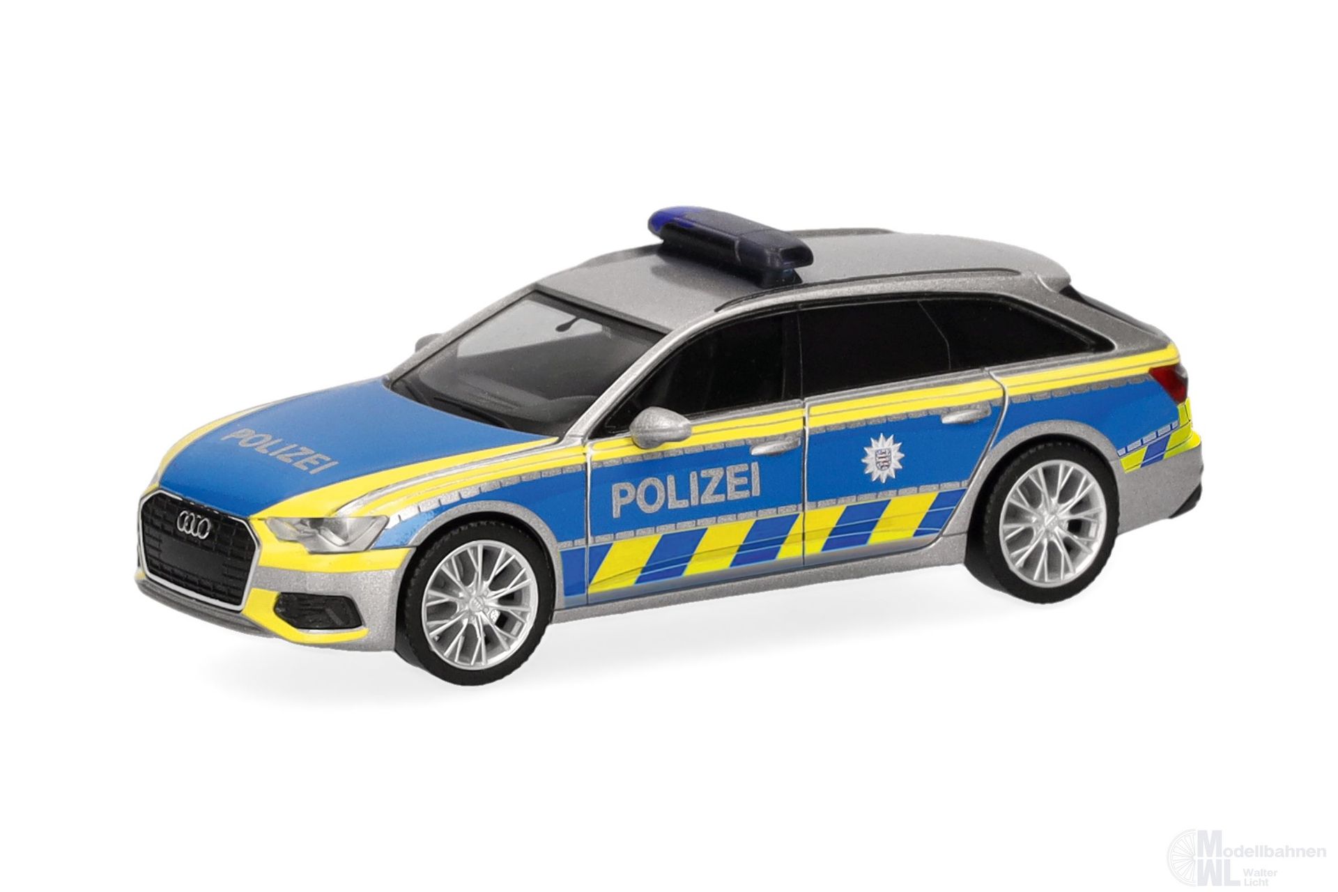 Herpa 099547 - Audi A6 Avant PolizeiThüringen H0 1:87