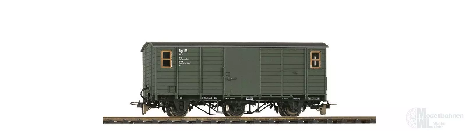 Bemo 3005815 - Hilfspackwagen DB Ep.III K3i 165 H0e