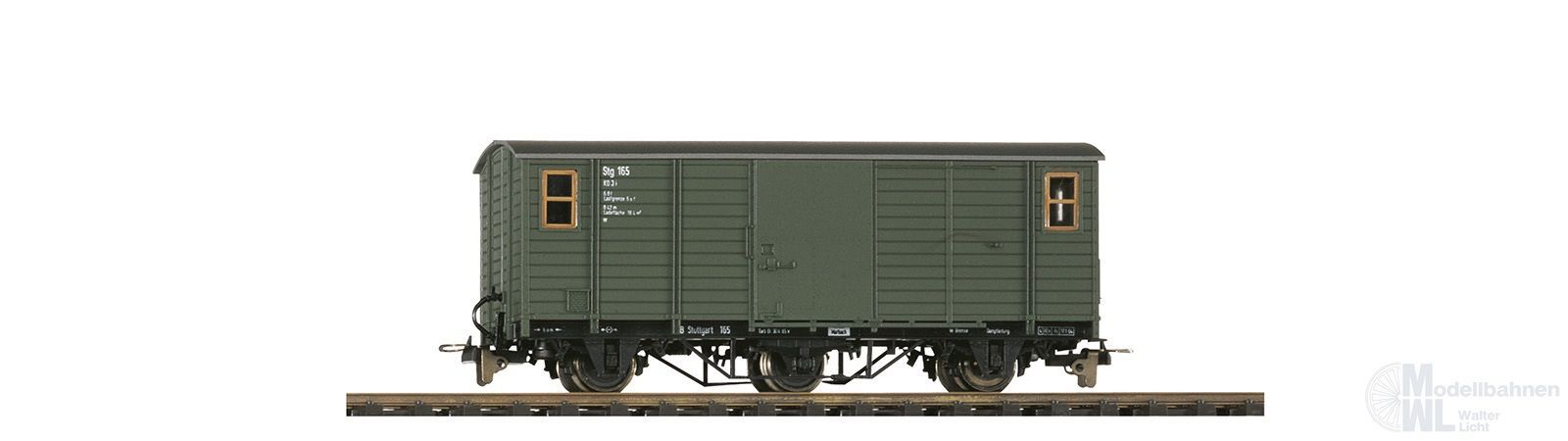 Bemo 3005815 - Hilfspackwagen DB Ep.III K3i 165 H0e