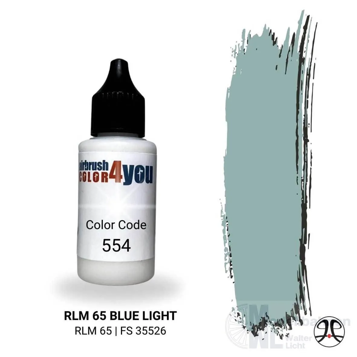 Busch 961000554 - Acrylfarbe Hellblau 30ml