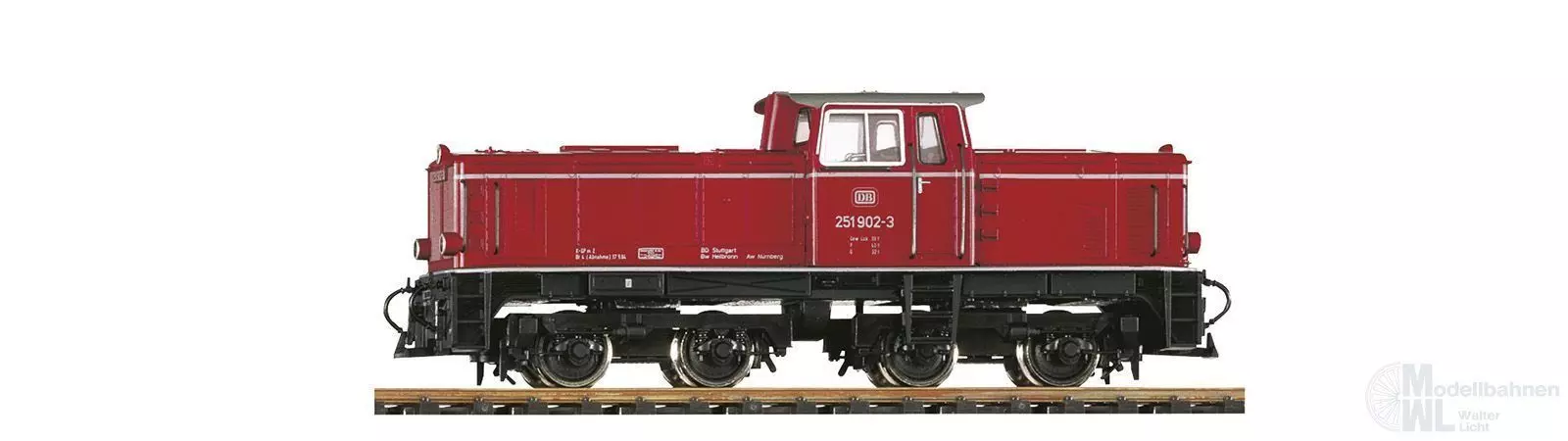 Bemo 1001811 - Diesellok BR 251 901 DB Ep.IV H0e