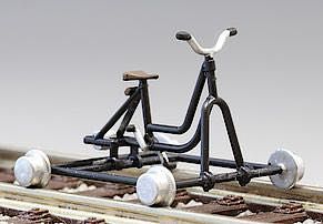 Kres 22200 - Schienenfahrrad Bausatz für 2 Modelle H0 1:87 Kres 22200 - Schienenfahrrad Bausatz für 2 Modelle H0 1:87