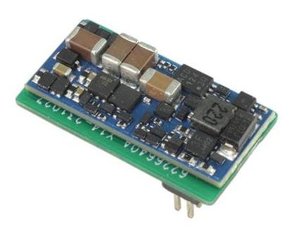 ESU 58914 - LokSound 5 Nano DCC Leerdecoder PluX16 Retail mit Lautsprecher 11x15mm H0