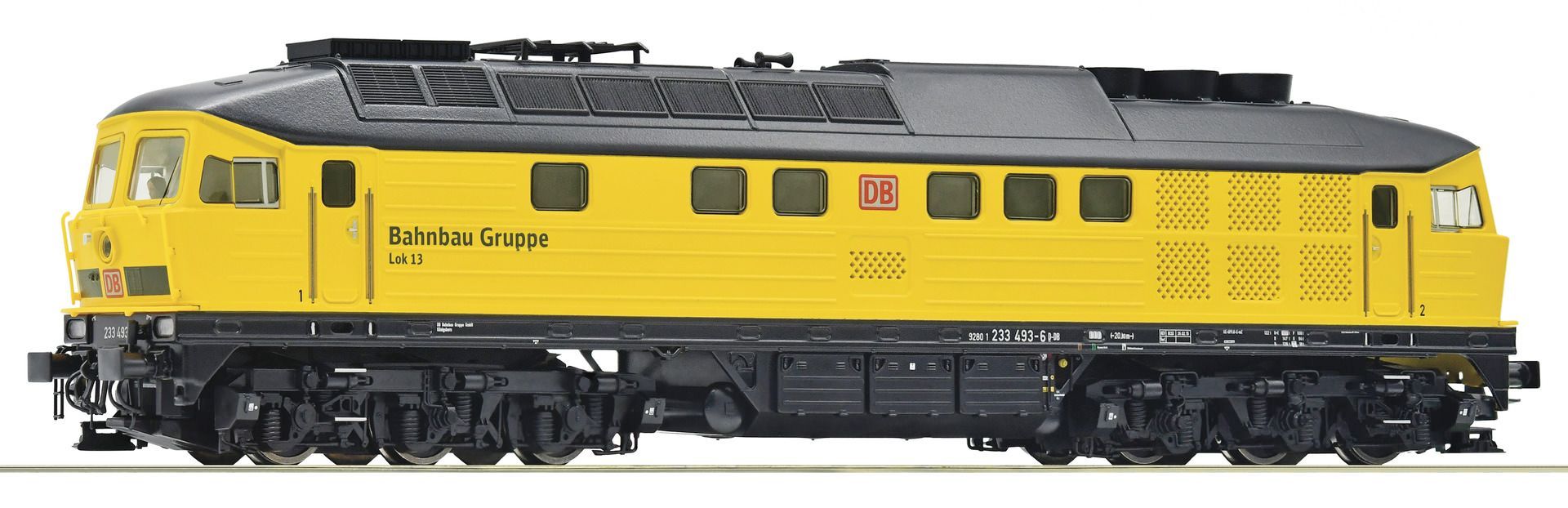 Roco 52468 - Diesellok BR 232 493-6 DB Ep.VI Tiger gelb H0/GL