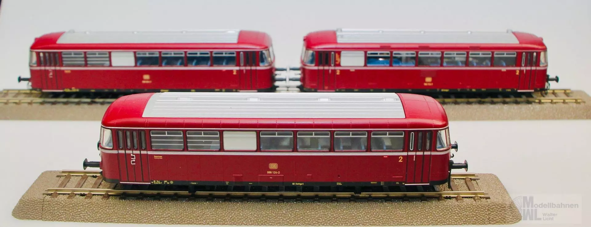 Märklin 39980 - MÄRKLIN - Schienenbus BR 798 / 998 DB Ep.IV + 41980 H0/WS Sound