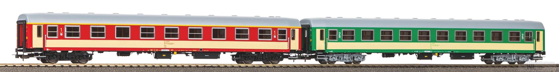 Piko 28320 - Personenwagen Set PKP Ep.VI 2.tlg. H0/GL