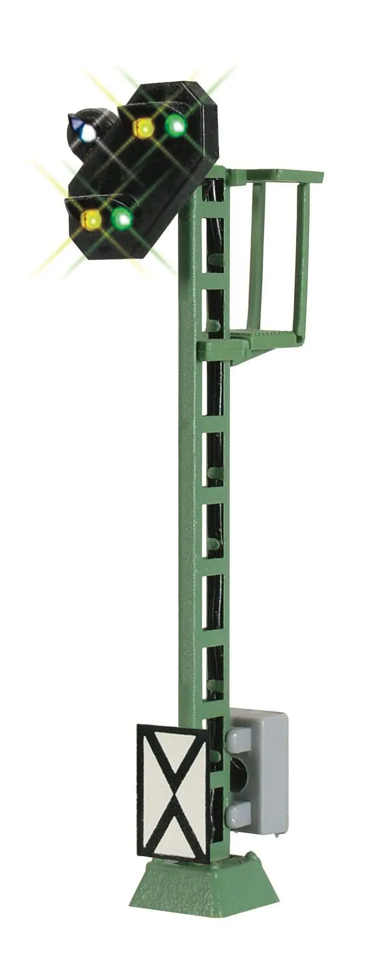 Viessmann 4730 - Licht Vorsignal mit Kennlicht mit Multiplex Technologie H0 1:87