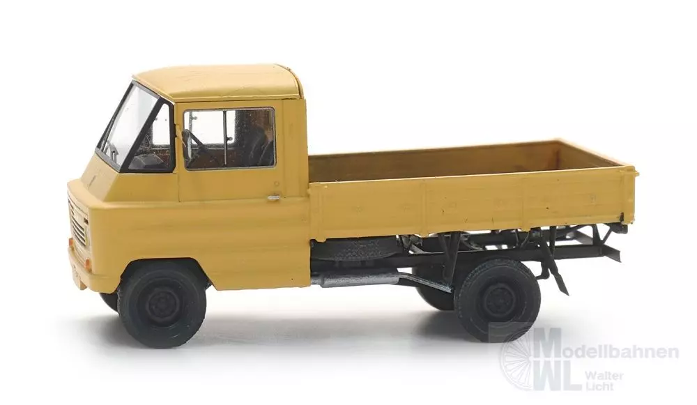 ARTITEC b.v. 387.743 - Zuk A11 Pritschenwagen gelb H0 1:87 Fertigmodell