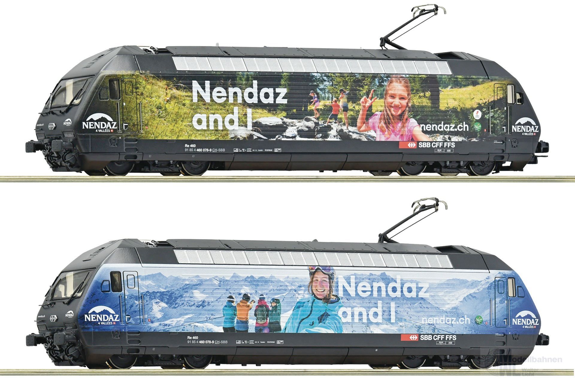 rc7500090 Roco 7500090 - E-Lok BR 460 078-9 SBB Ep.VI Nendaz H0/GL