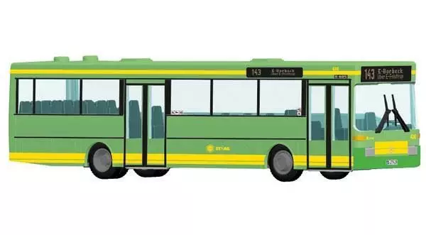 Rietze 71804 - Mercedes-Benz O 405 STOAG Oberhausen (Exklusivserie 5% Rabatt) H0 1:87