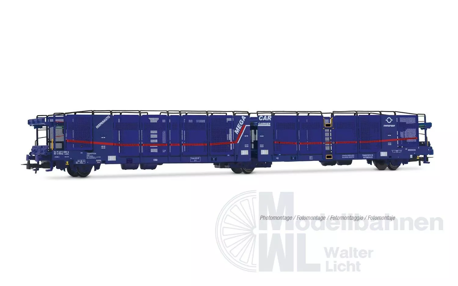 Jouef 6316 - Autotransportwagen TRANSFESA Ep.VI H0/GL