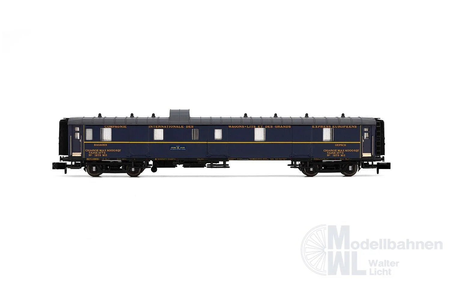 Arnold 4488 - Personenwagen Set CIWL Ep.II Etoile du Nord 3.tlg. Set 1 N 1:160