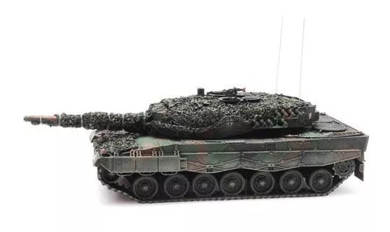ARTITEC b.v. 6870110 - Panzer Leopard 2A4 Fleckentarnung Gefechtsklar Bundeswehr H0 1:87