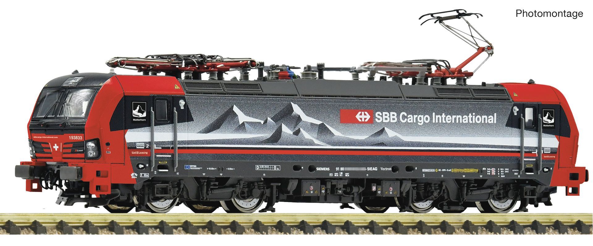 Fleischmann 7570107 - E-Lok BR 193 SBB Cargo International Ep.VI N 1:160 SOUND