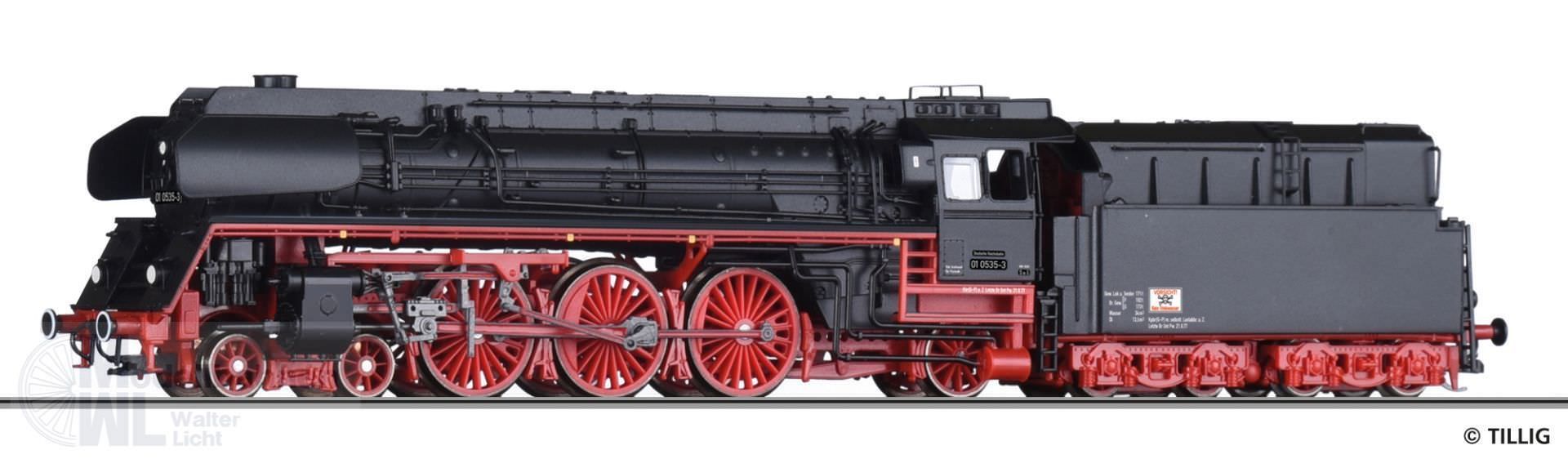 Tillig 02012 - Dampflok BR 01.5 DR Ep.IV TT 1:120