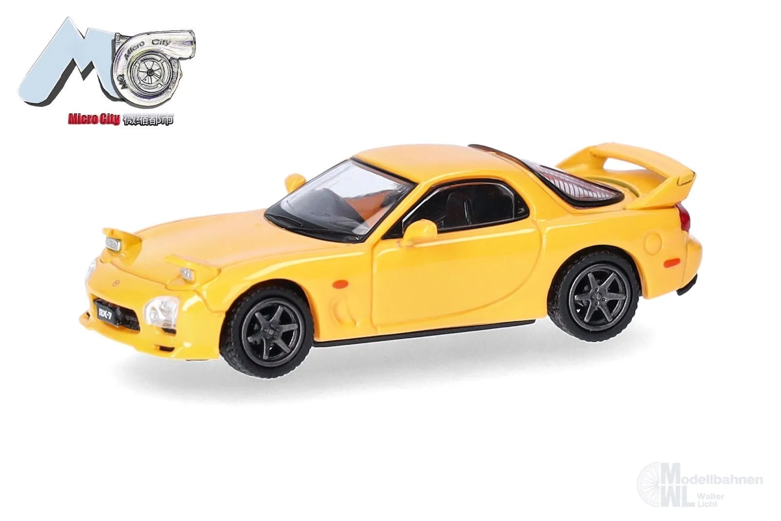 Herpa 87MC000154 - Mazda RX-7 gelb H0 1:87