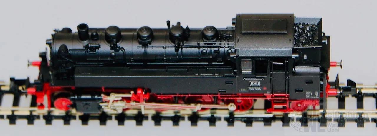 Fleischmann 7025 - FLEISCHMANN - Dampflok BR 86 534 DB Ep.III N 1:160