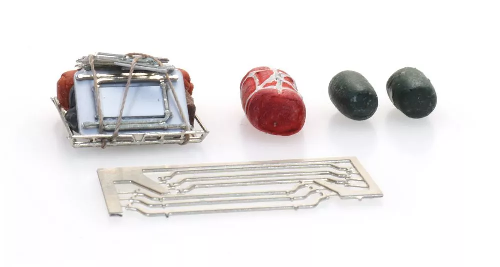 ARTITEC b.v. 387553 - Dachgepäckträger Urlaub H0 1:87