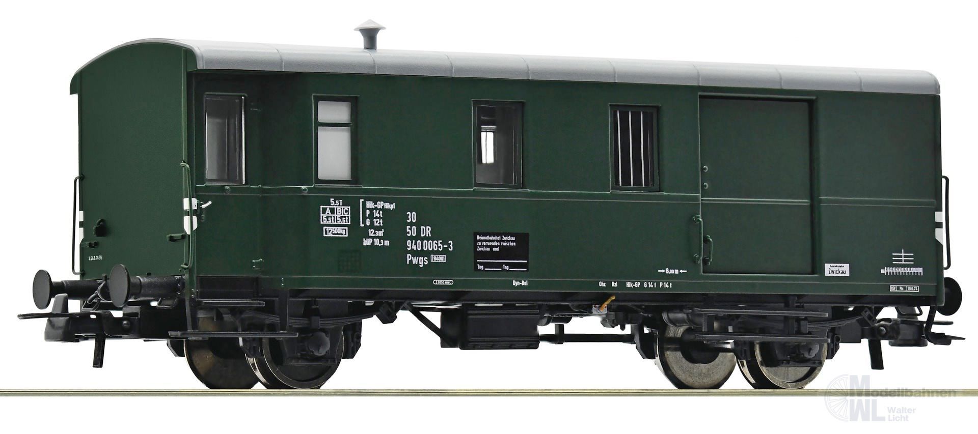 Roco 6200018 - Güterzugbegleitwagen DR Ep.IV H0/GL