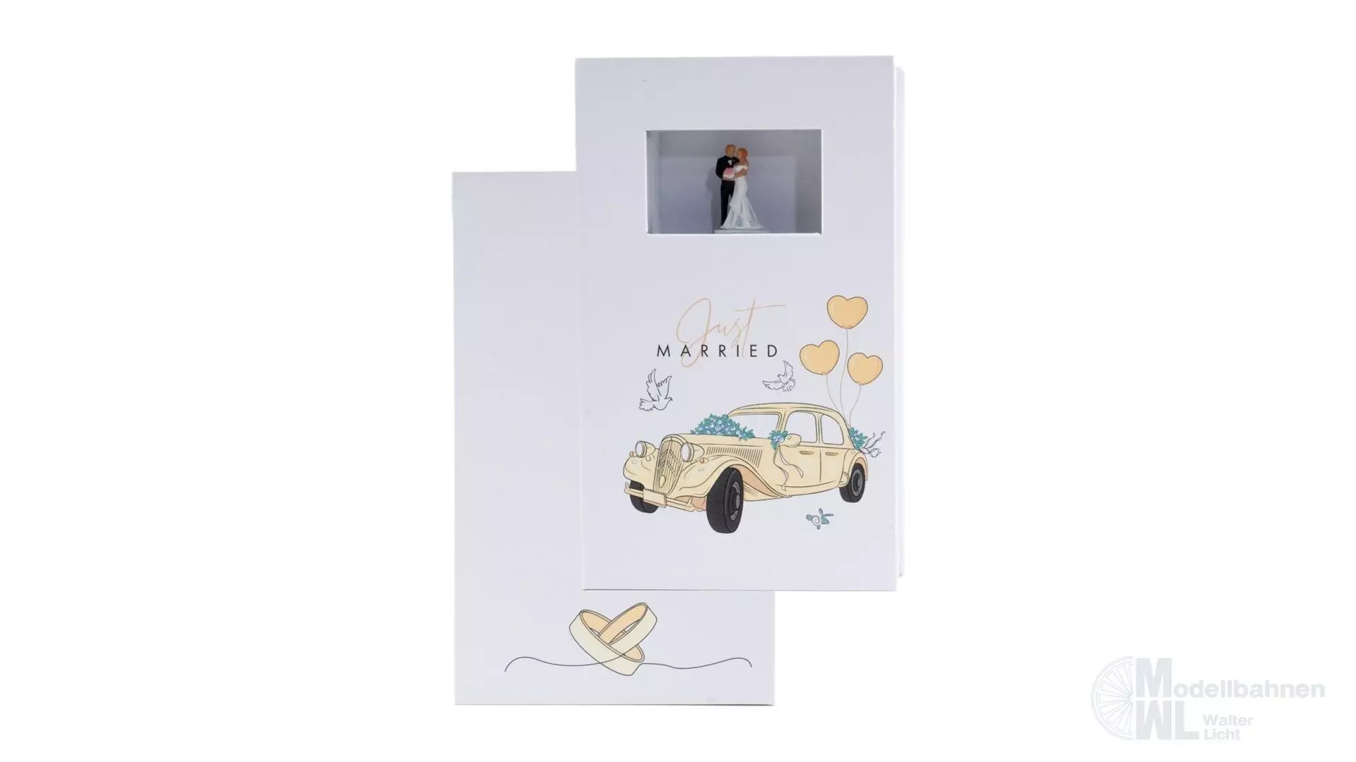 Noch 99500 - Geschenkbox Hochzeit  1:76