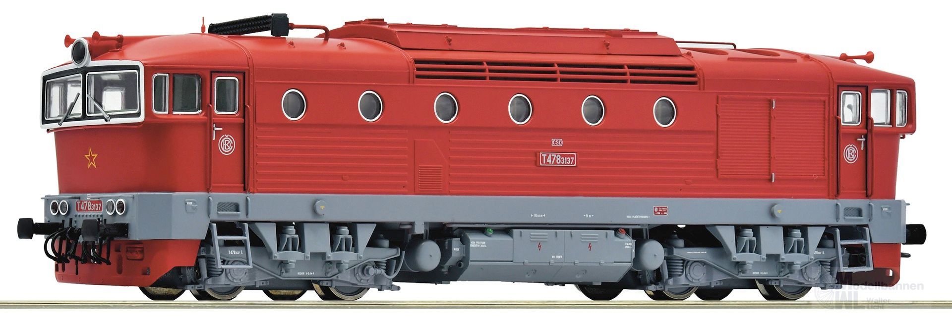 Roco 7310071 - Diesellok T 478.3137 CSD Ep.IV H0/GL Sound