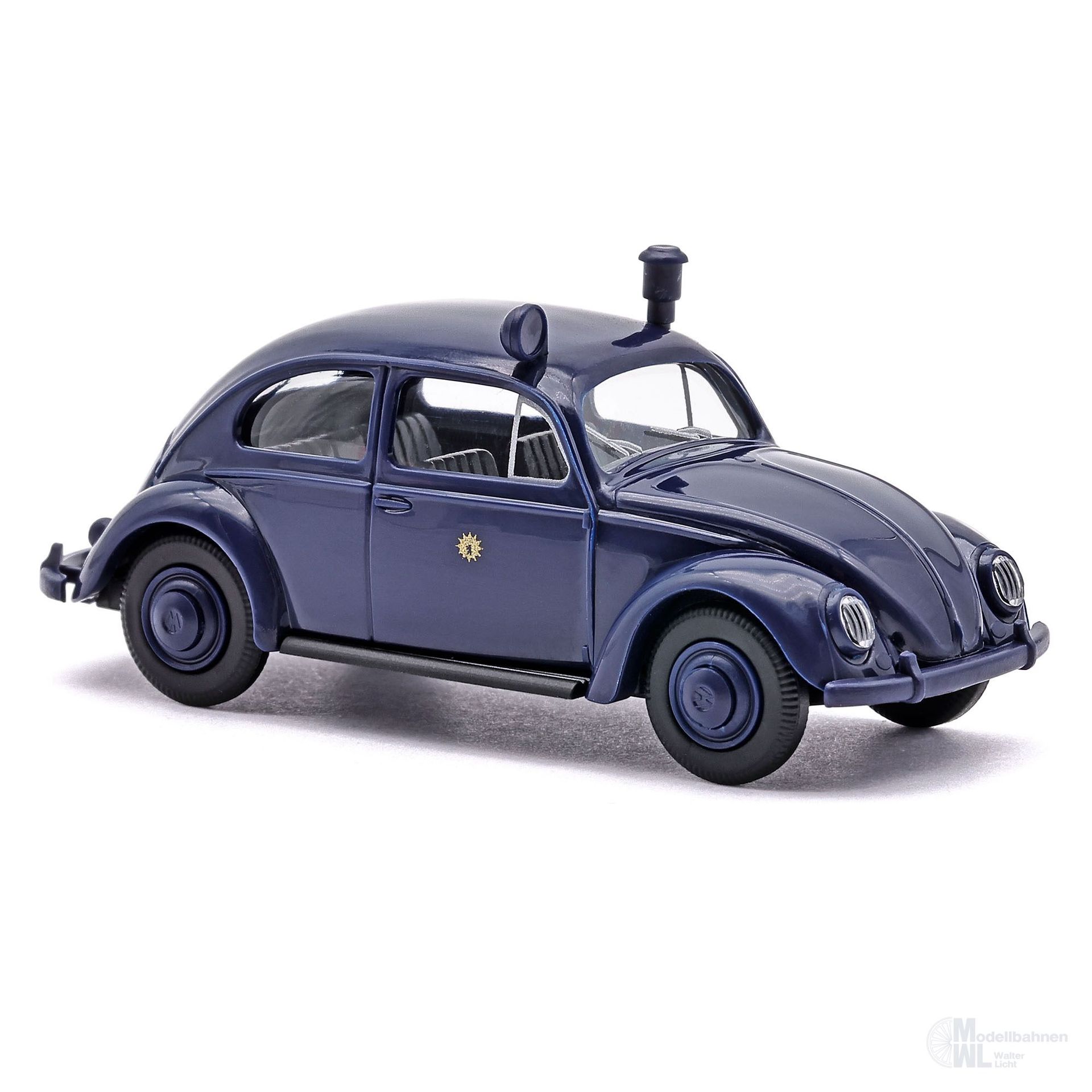 Busch 52916 - VW Käfer Brezelfenster Polizei Berlin Baujahr 1952 H0 1:87