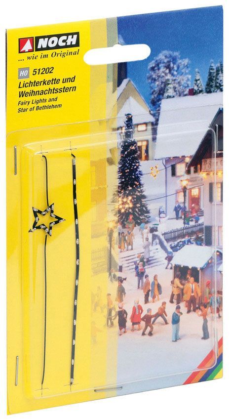 Noch 51202 - Lichterkette+Weihnachtsstern