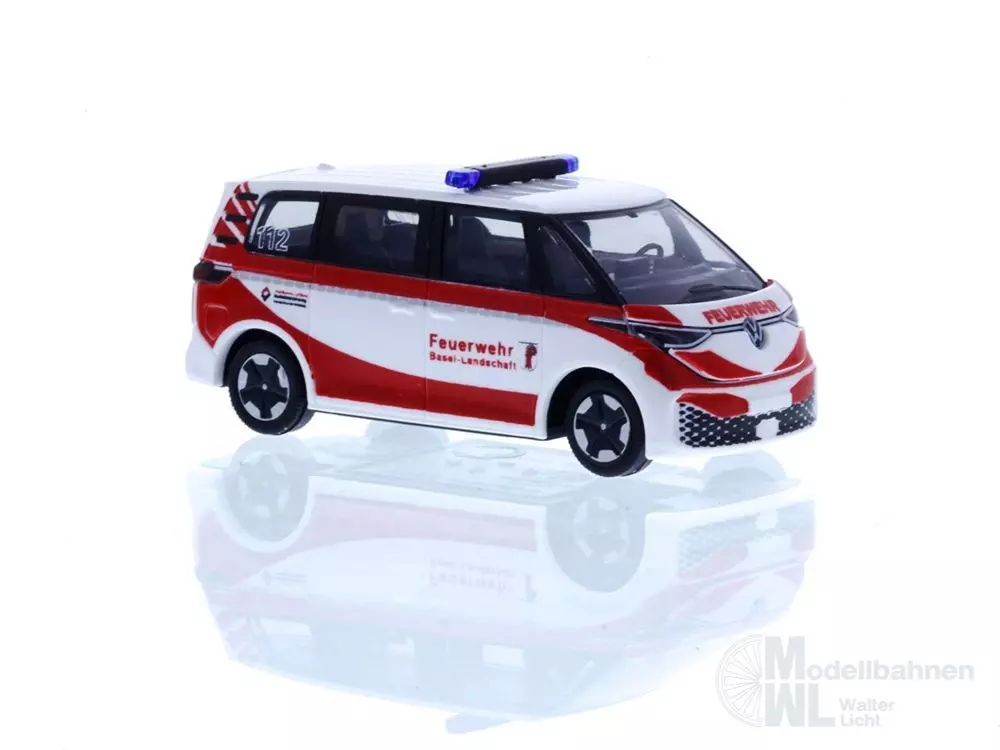 Rietze 51407 - Volkswagen ID.Buzz People Feuerwehr Basel-Landschaft (CH) H0 1:87