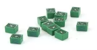 Exact Train 70005 - Ladegut Set 9 Getränkekiste Staatl. Fachingen H0 1:87