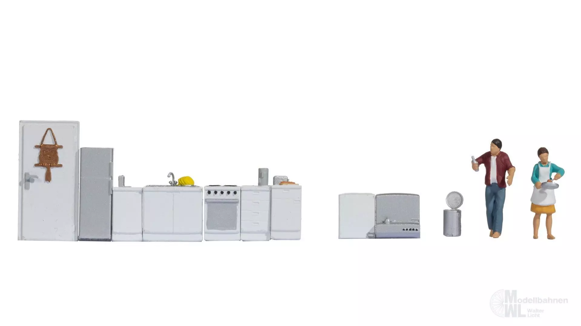 Noch 16285 - Figuren-Themenwelt Küche H0 1:87