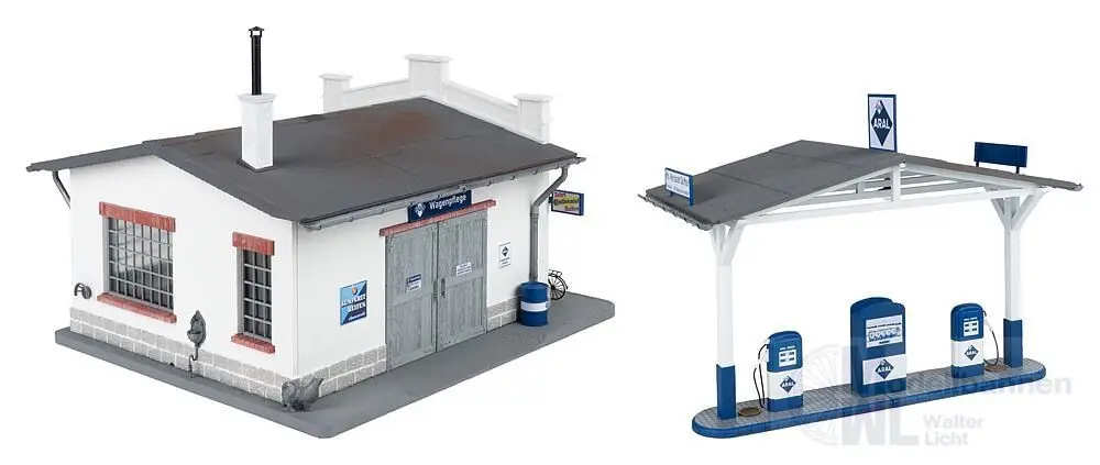 Pola 330821 - Tankstelle mit Werkstatt LGB 1:22,5
