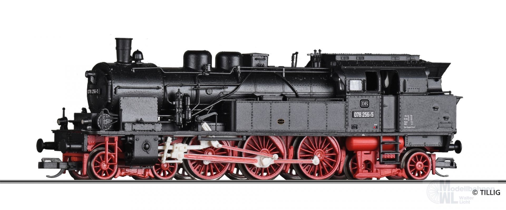 Tillig 04202 - Dampflok BR 078 DB Ep.IV TT 1:120