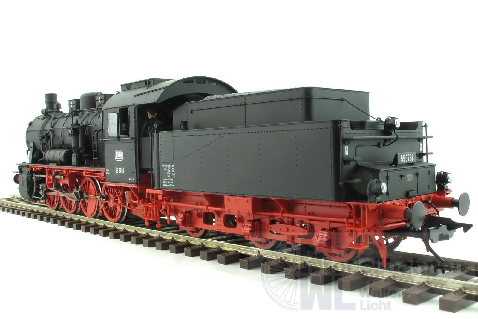 Lenz 40258-01 - Dampflok BR 55 3788 DB Ep.III Spur 0